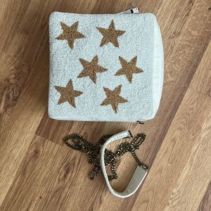 Jane Marie beaded star purse